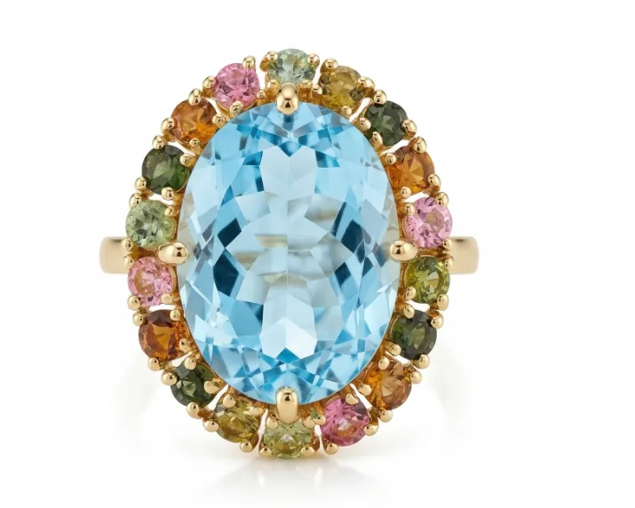 The Verdant Kaleidoscope Ring