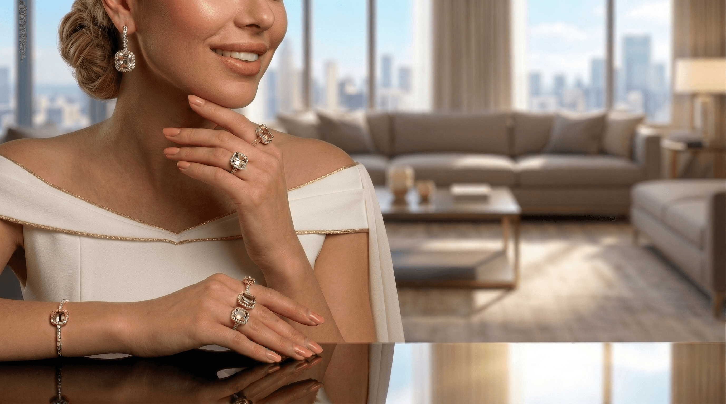 Citrine Classic Stud Earrings